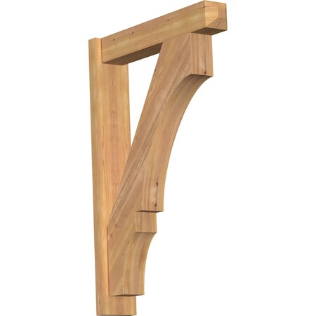 Ekena Millwork Balboa Craftsman Smooth Outlooker, Western Red Cedar, 5 1/2"W x 26"D x 38"H OUT06X26X38BOA04SWR